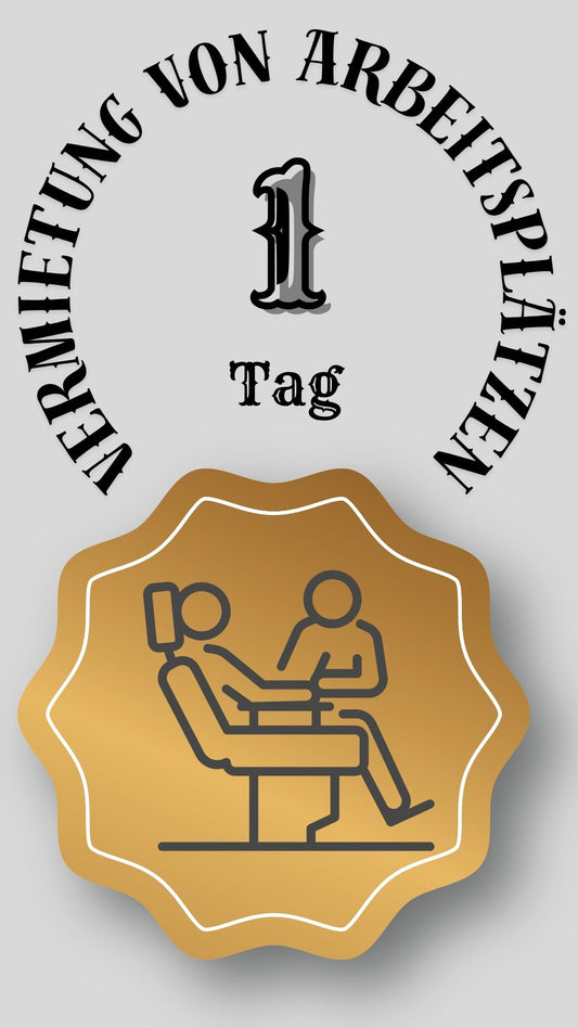 Vermietung von Tätowierer-Arbeitsplätzen (Ein Tag)